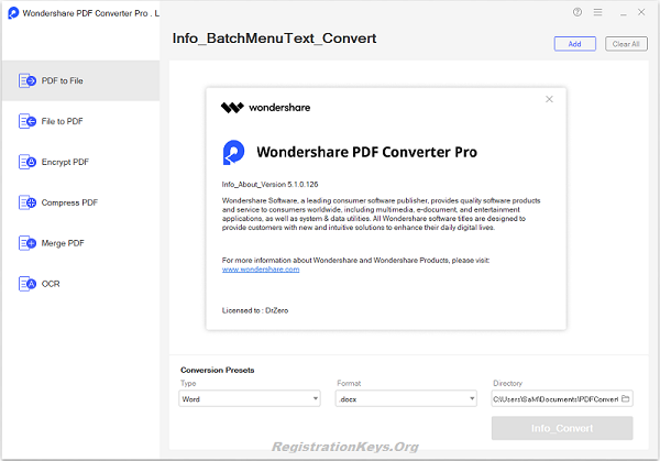 Wondershare PDF Converter Pro 5.1.0 Crack With Serial Number 2023 Download